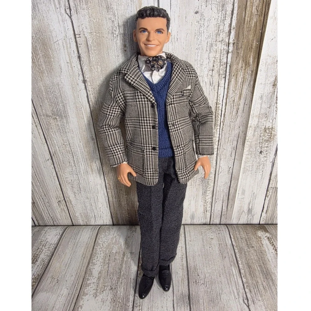 1999 Mattel Frank Sinatra Barbie Collector Edition Doll Houndstooth Blazer 12 '